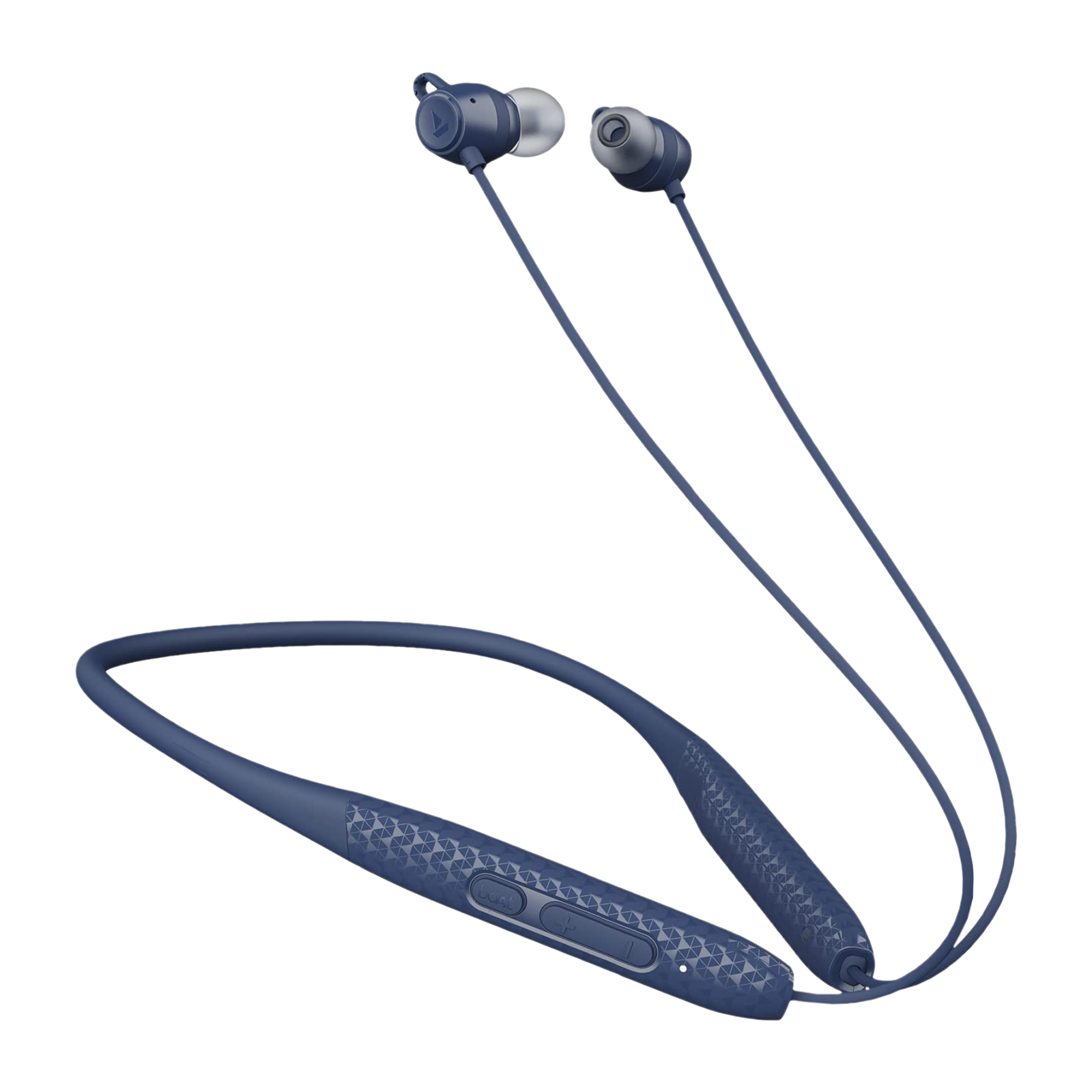 Buy boAt Rockerz 255 Max Neckband with Environmental Noise Cancellation IPX5 Water Resistant Multiple EQ Modes Space Blue Online Croma